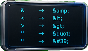 Escape HTML